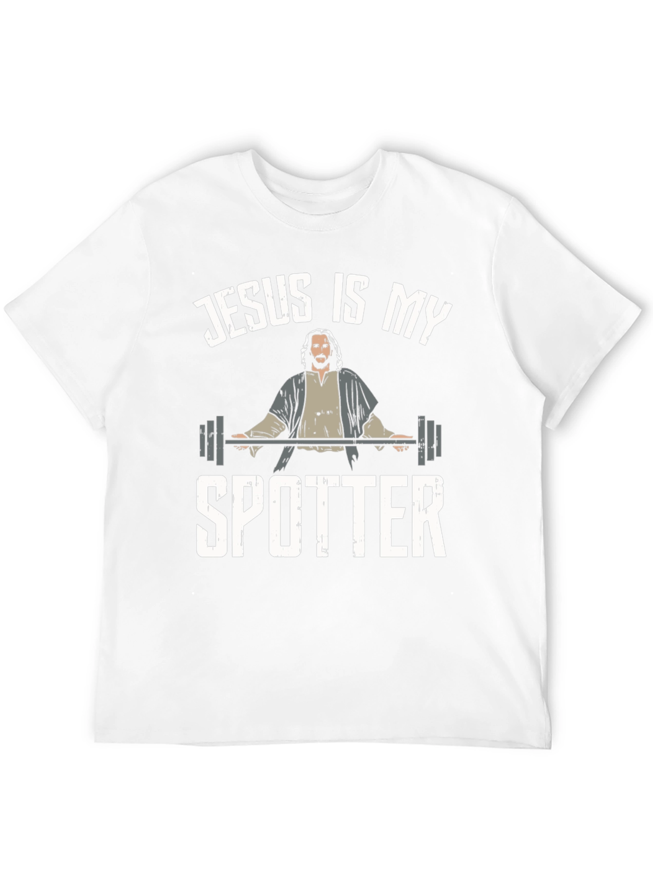 Jesus is My Spotter Graphic T-Shirt