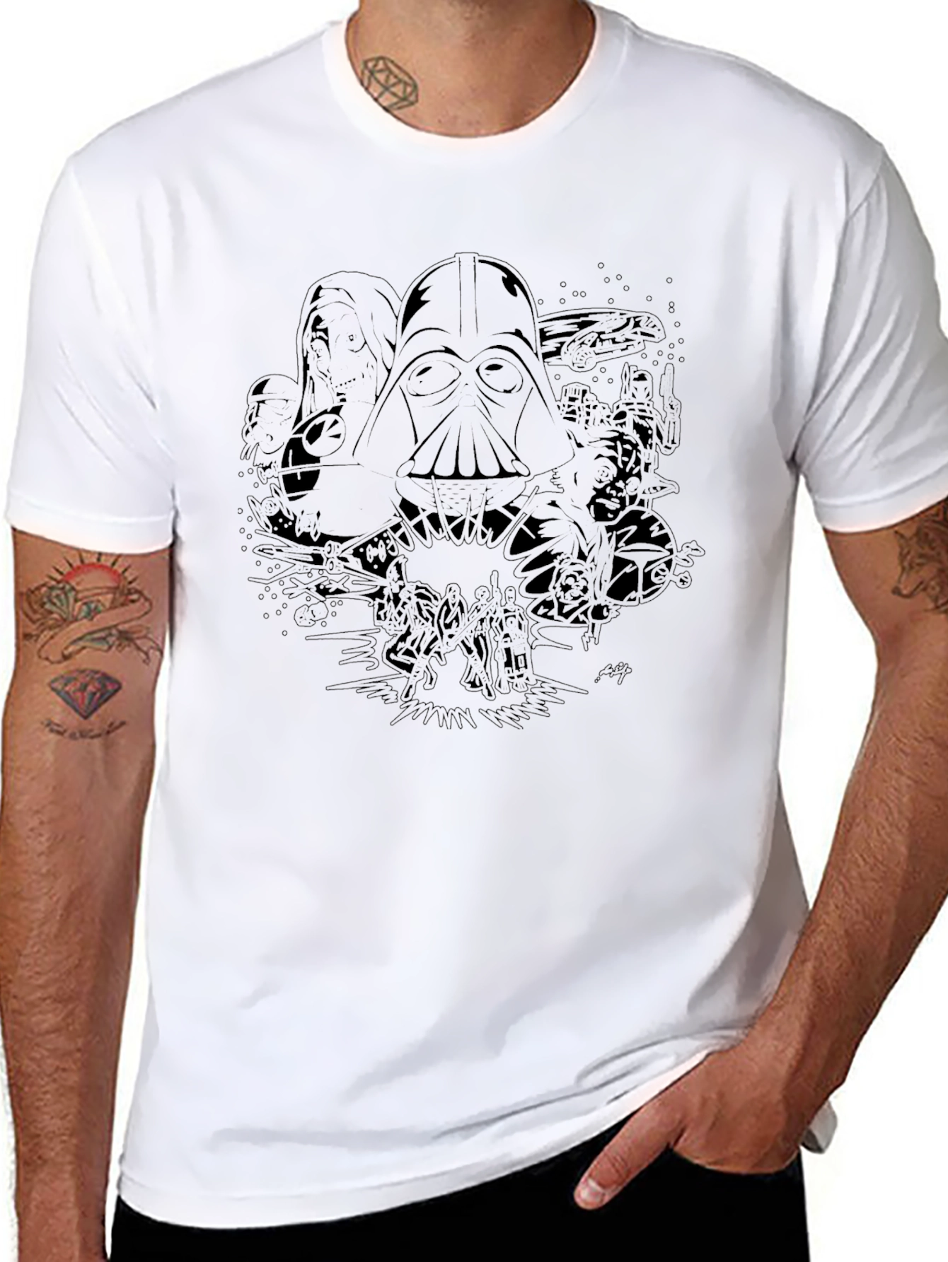 Star Wars Darth Vader Graphic Tee