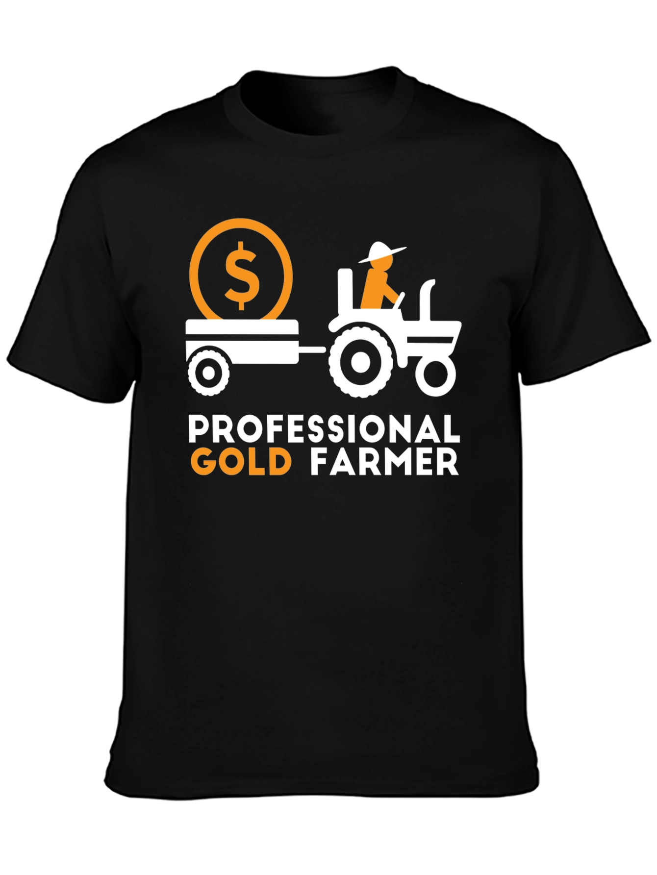 Professional Gold Farmer Graphic T-Shirt