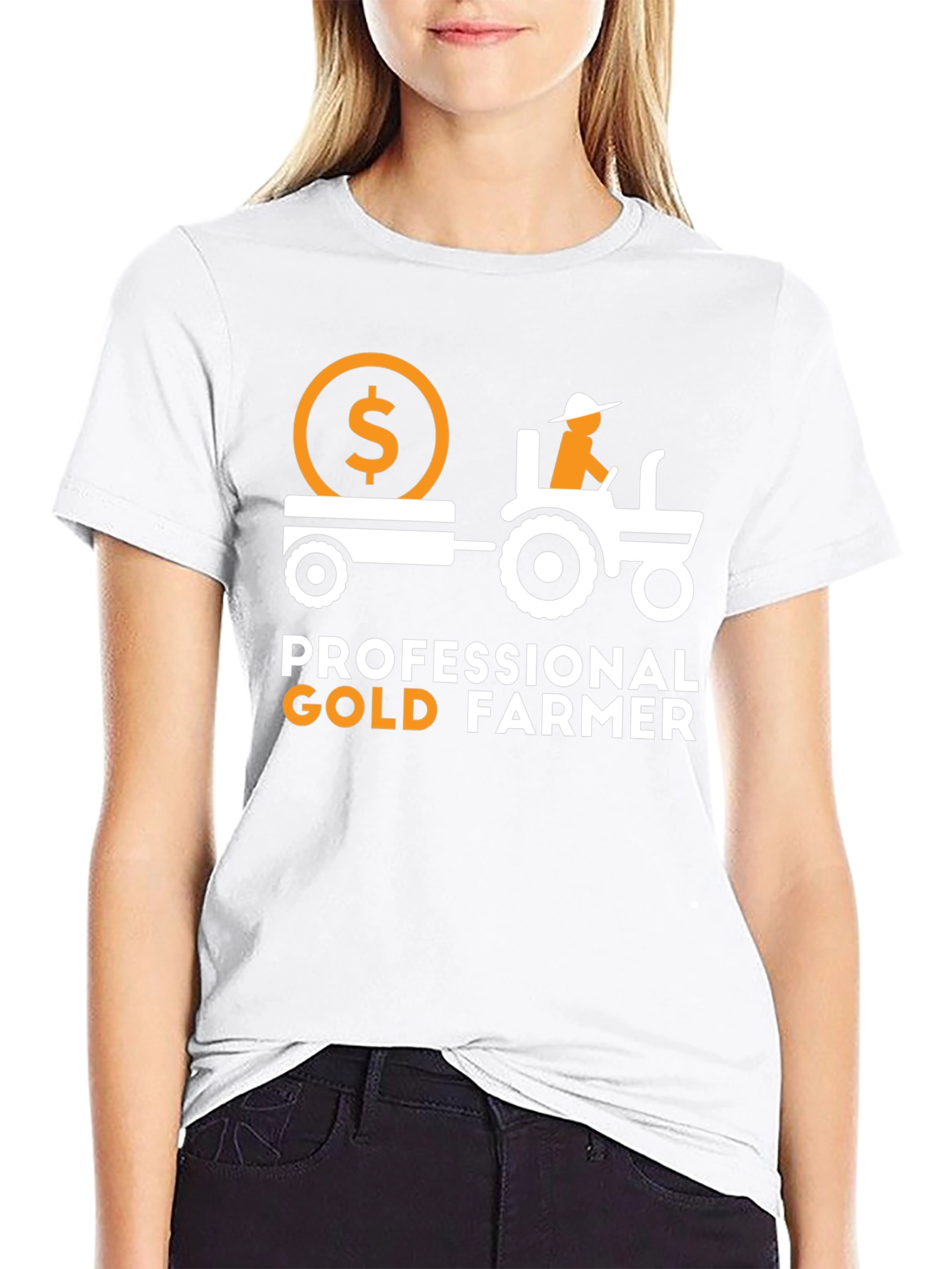 Professional Gold Farmer Graphic T-Shirt