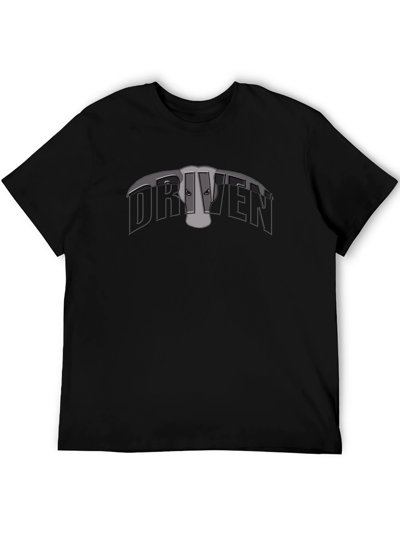 Driven Graphic Black T-Shirt