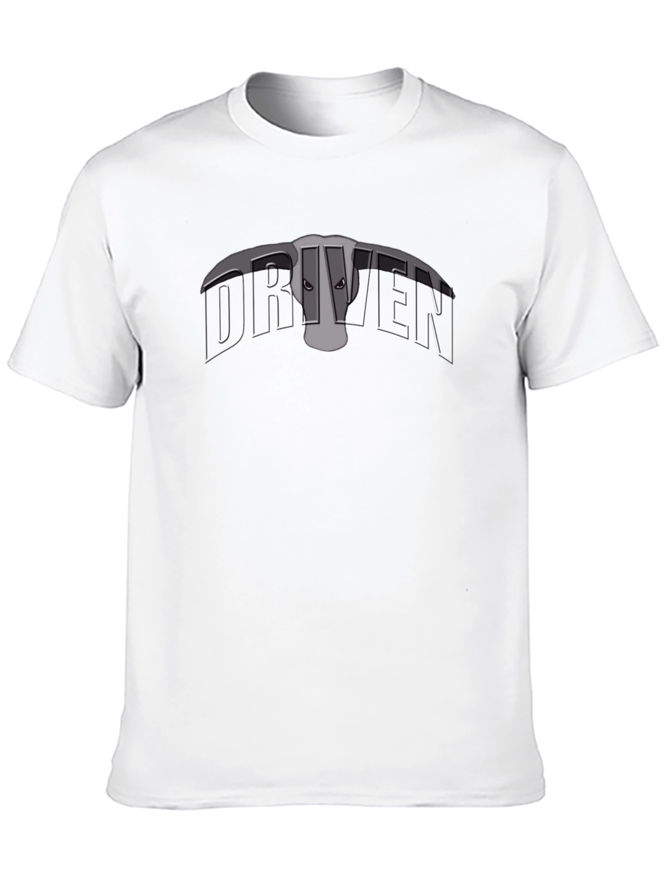 Driven Graphic Black T-Shirt