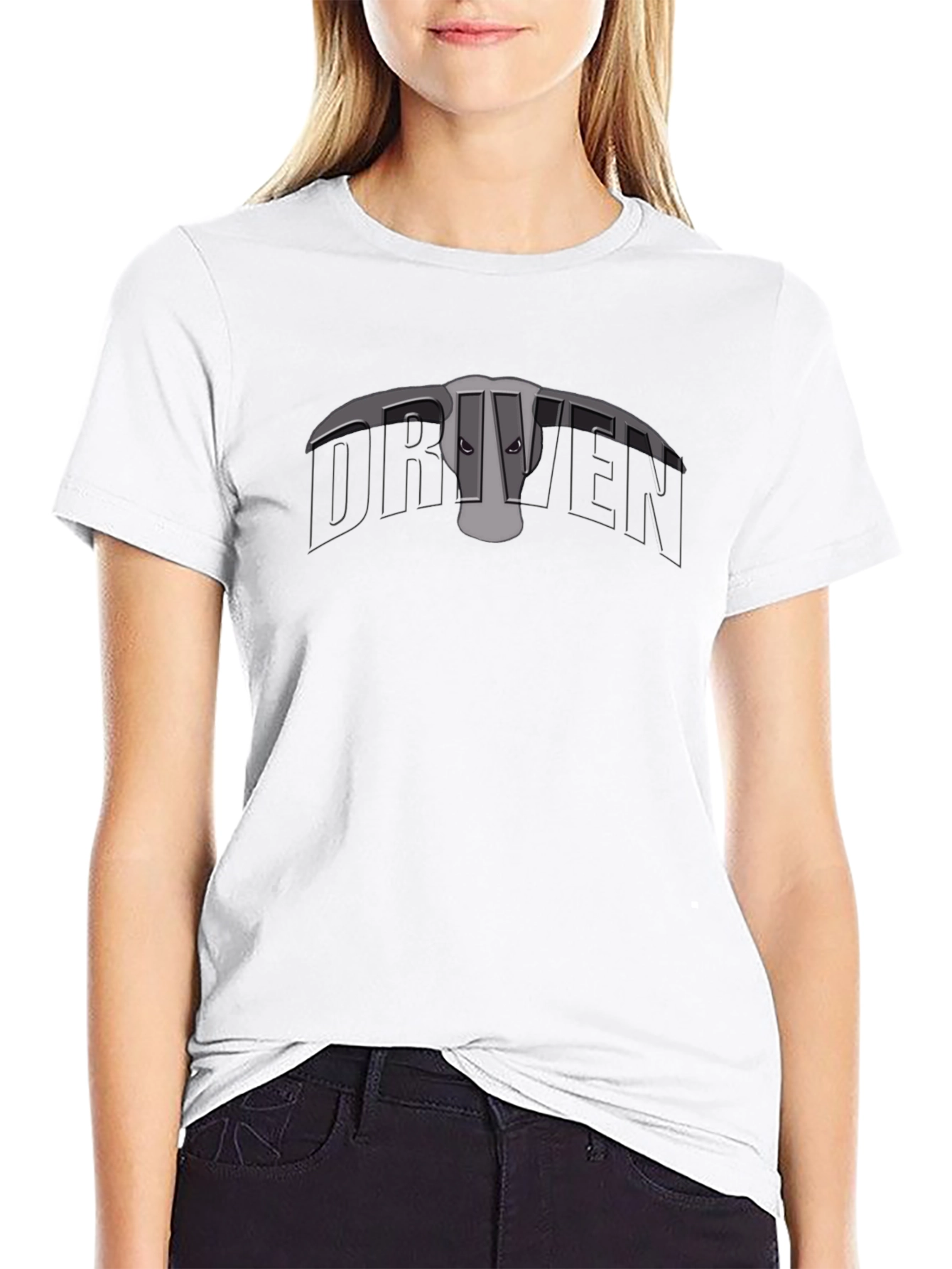 Driven Graphic Black T-Shirt