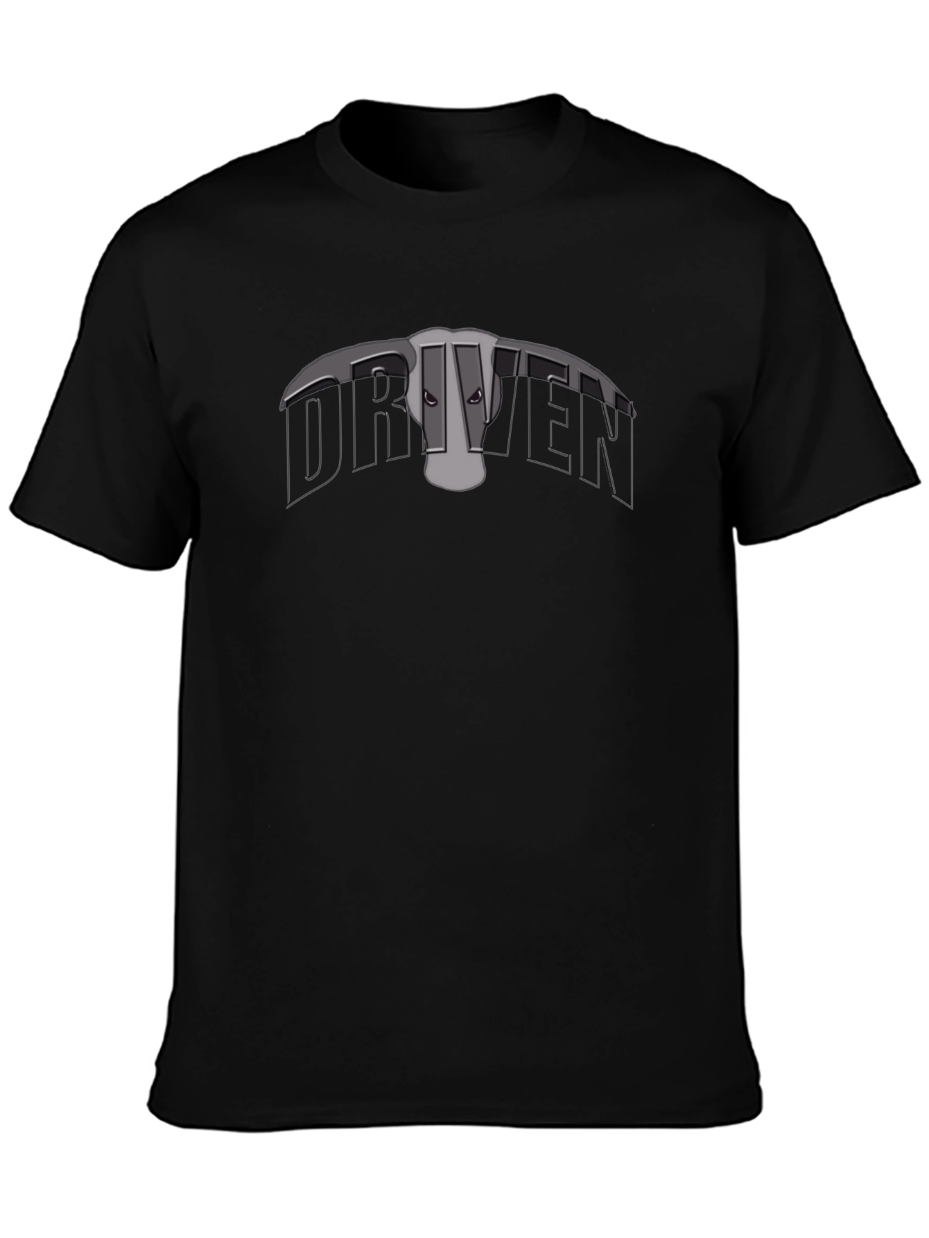 Driven Graphic Black T-Shirt