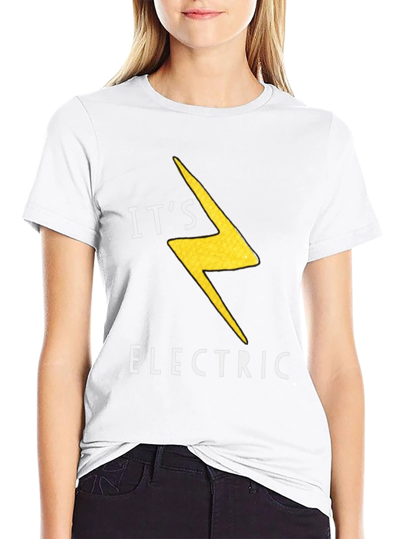 Its Electric Lightning Bolt Graphic Tee
