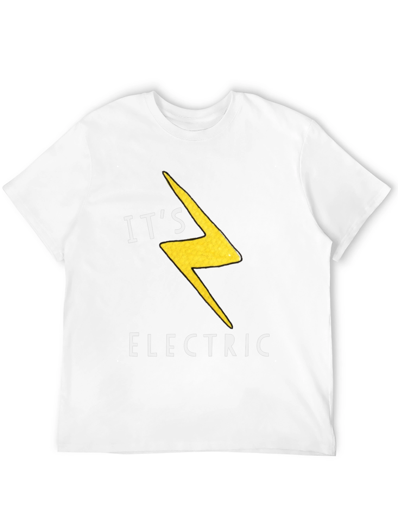 Its Electric Lightning Bolt Graphic Tee