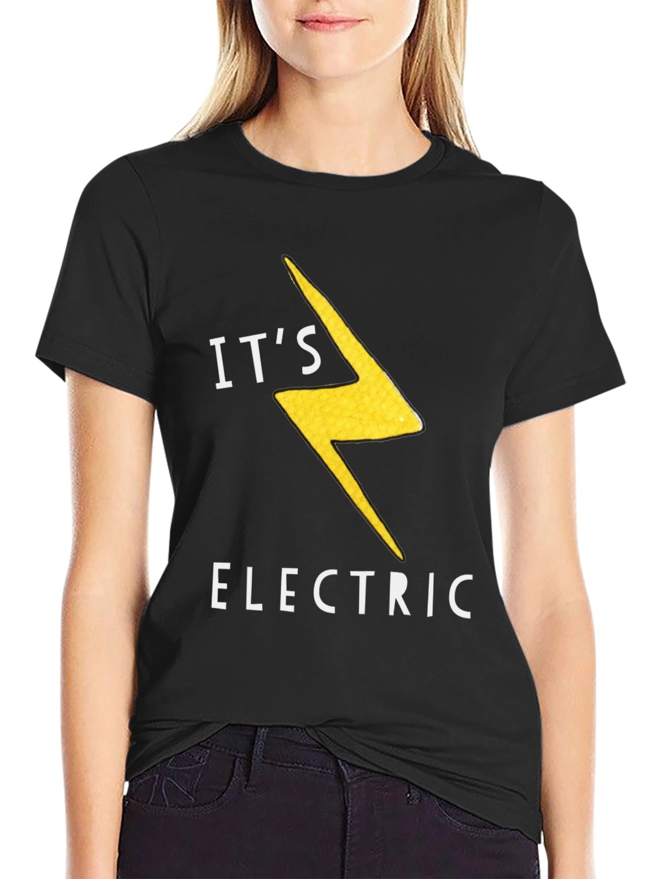 Its Electric Lightning Bolt Graphic Tee
