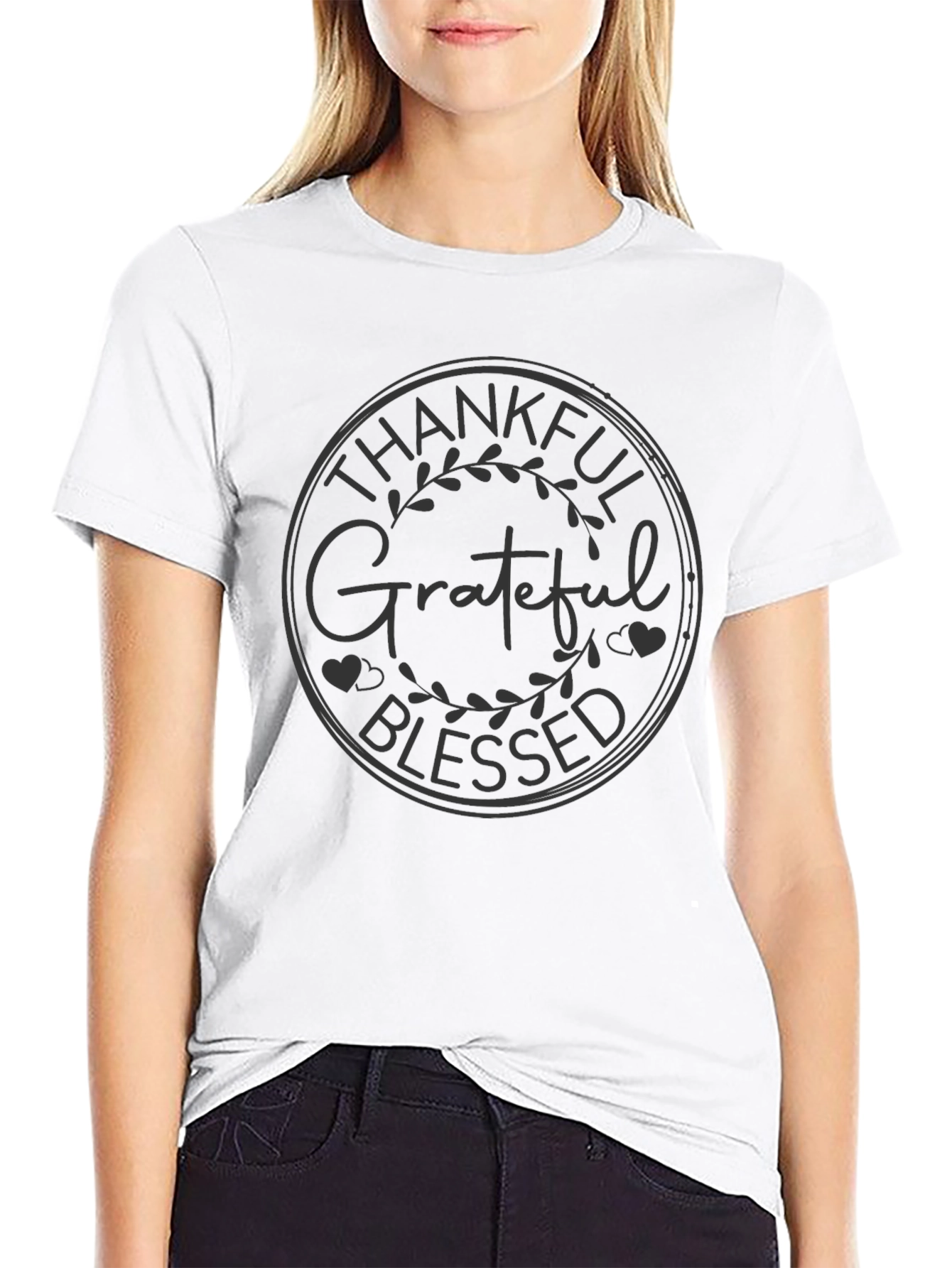 Thankful Grateful Blessed T-Shirt