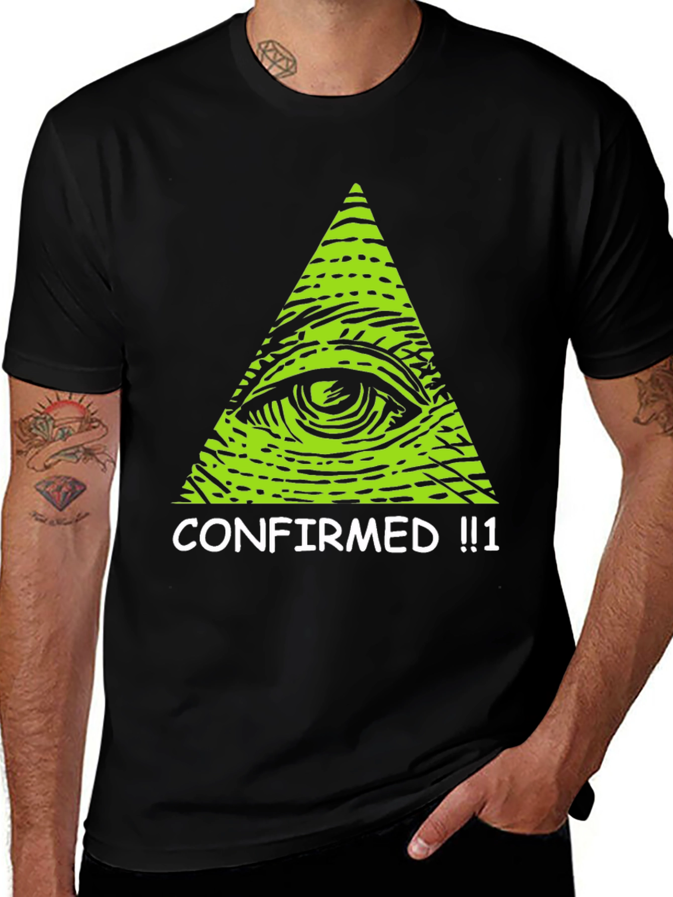 Illuminati Eye T-Shirt - Confirmed! Conspiracy Tee