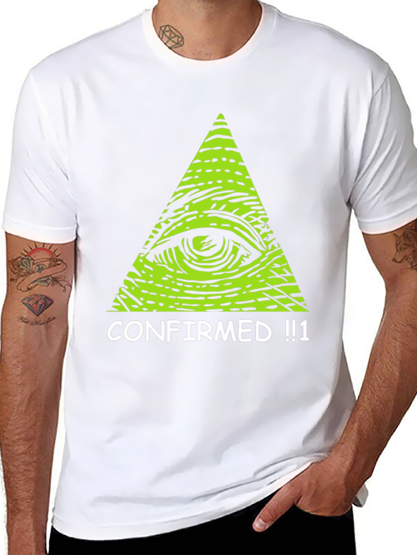 Illuminati Eye T-Shirt - Confirmed! Conspiracy Tee