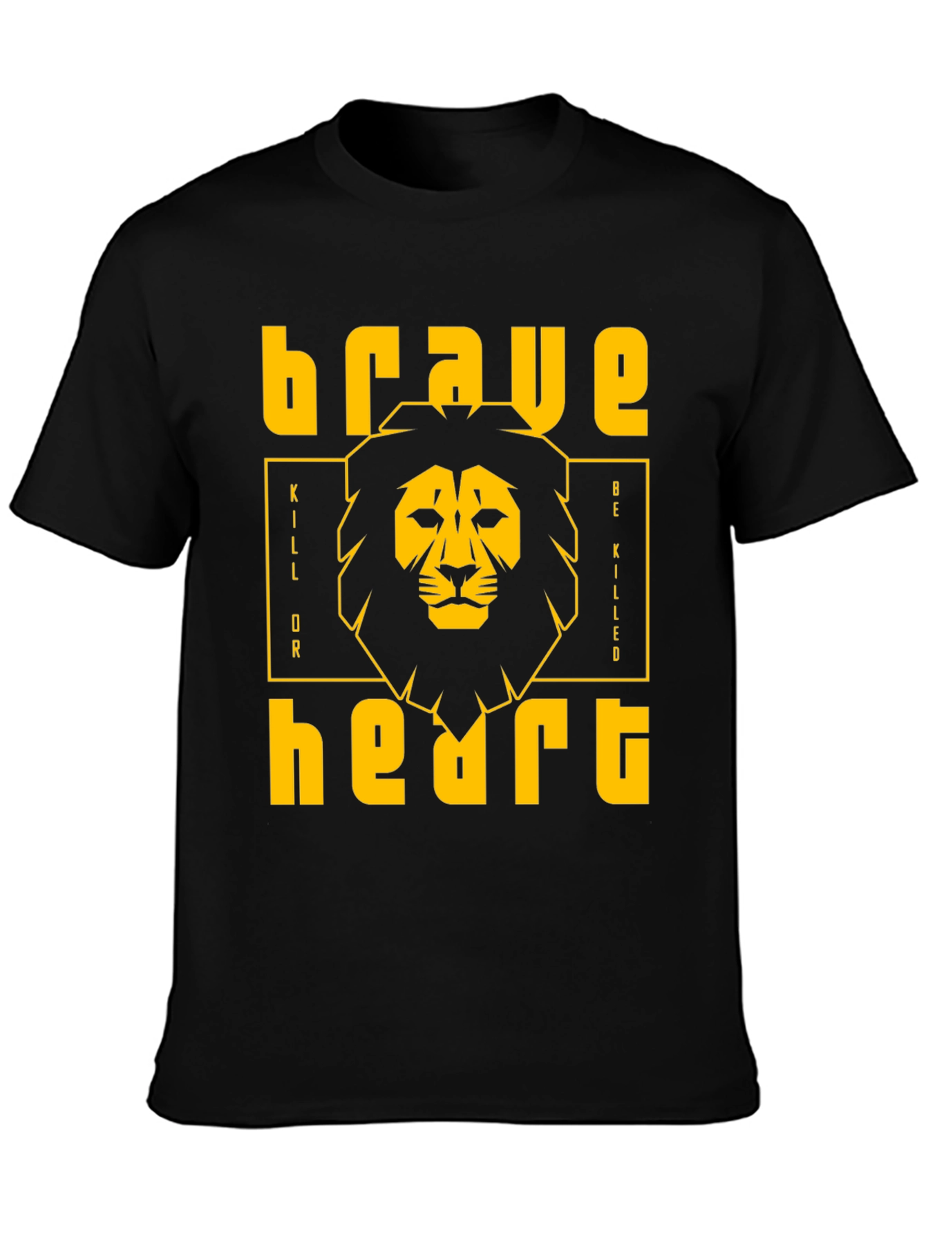 Brave Heart Graphic Print Tee