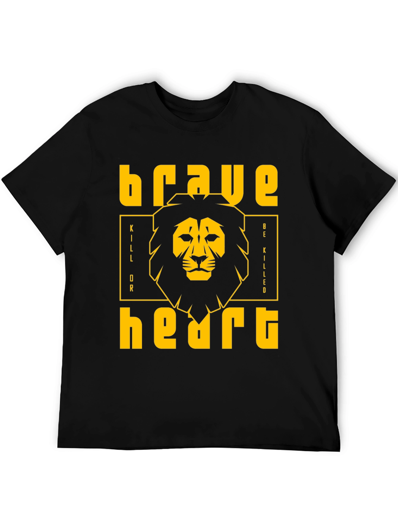 Brave Heart Graphic Print Tee