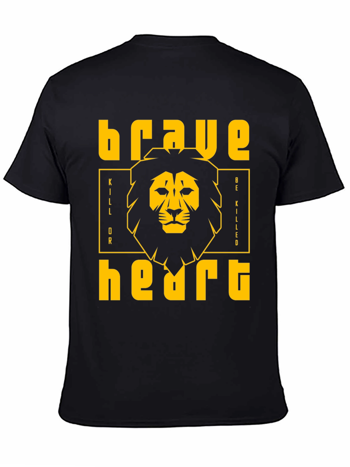 Brave Heart Graphic Print Tee