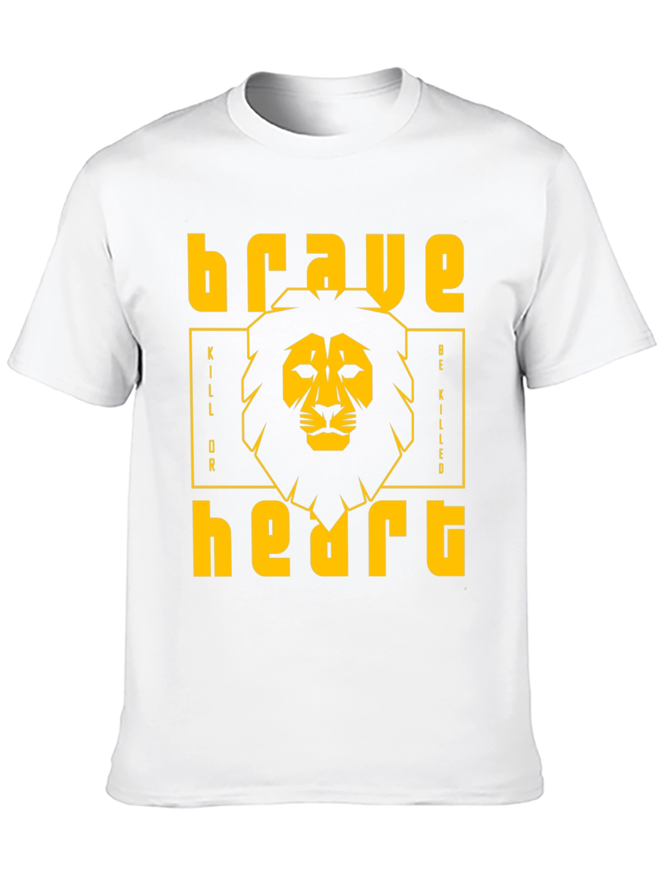 Brave Heart Graphic Print Tee