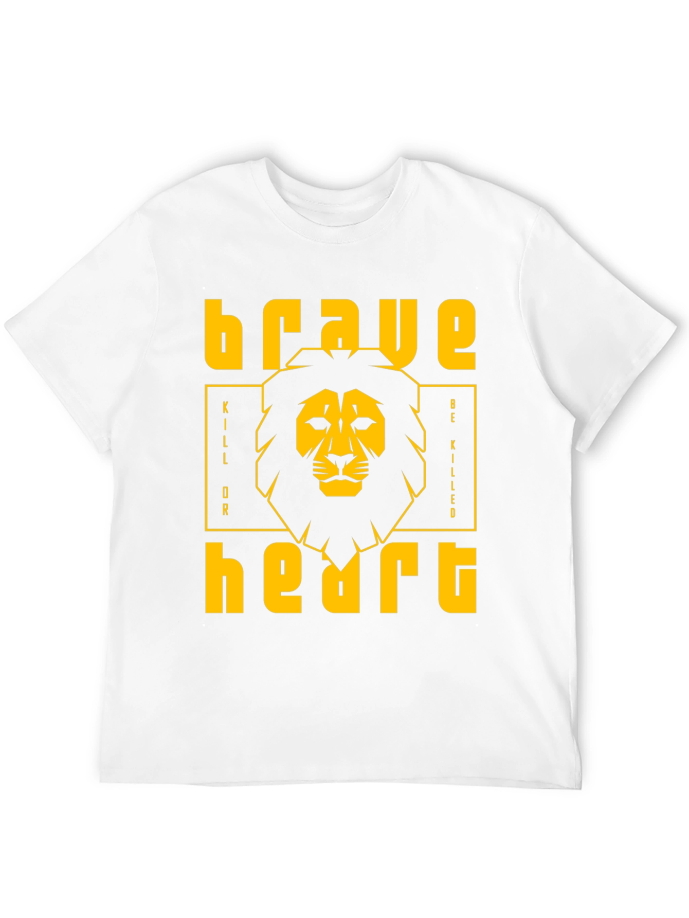 Brave Heart Graphic Print Tee