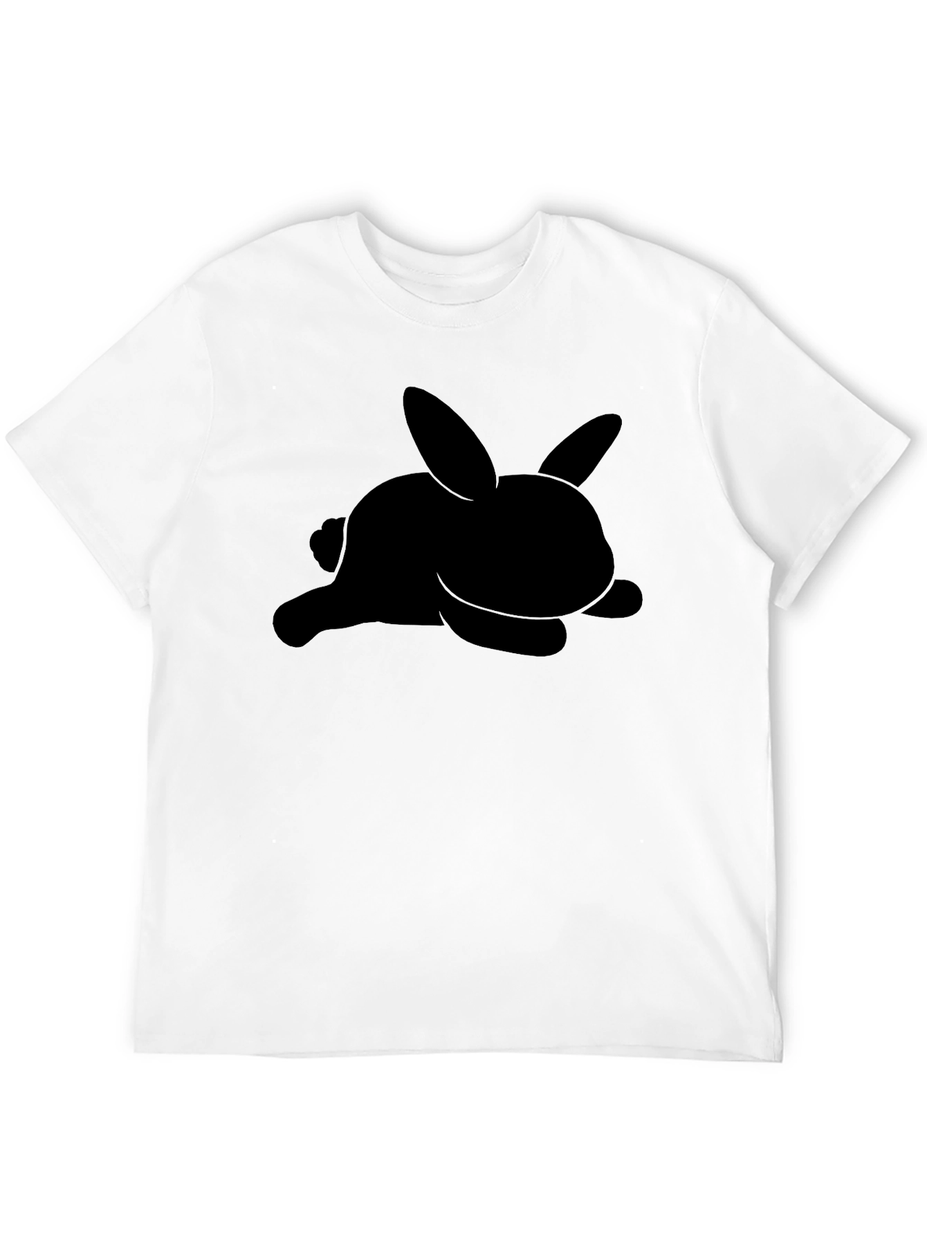Black Rabbit Graphic Tee - Stylish & Comfy