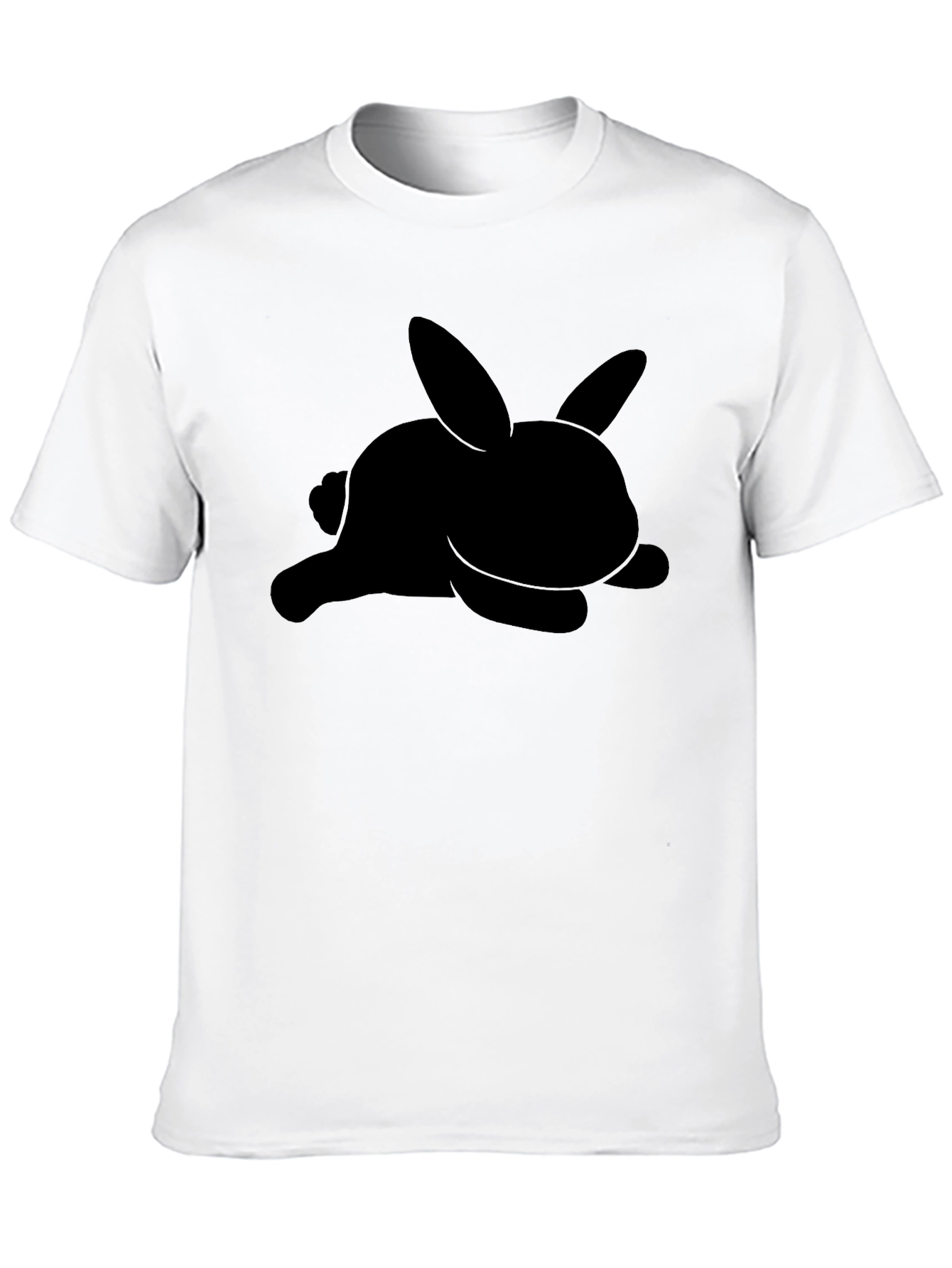 Black Rabbit Graphic Tee - Stylish & Comfy