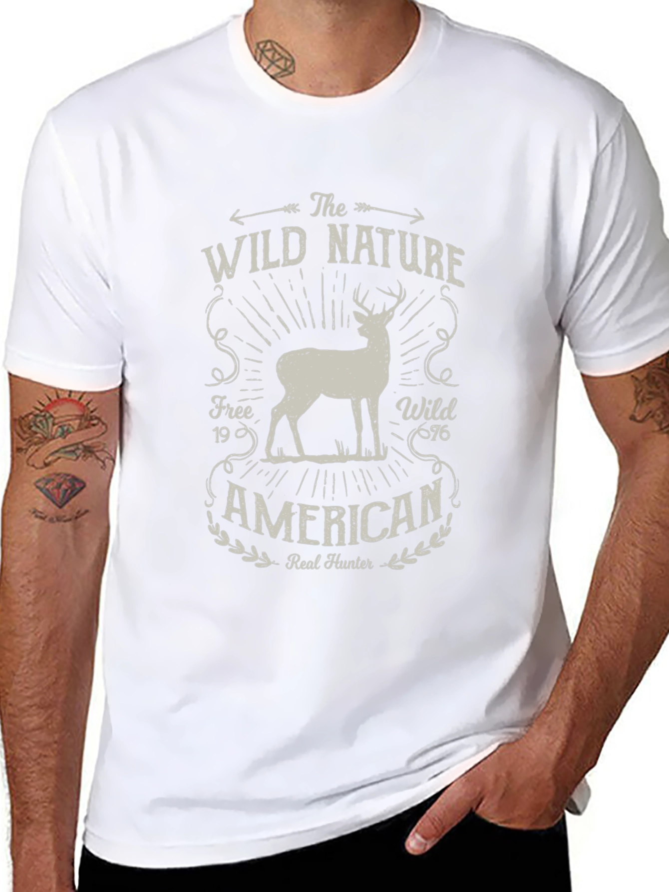 Wild Nature Deer T-Shirt