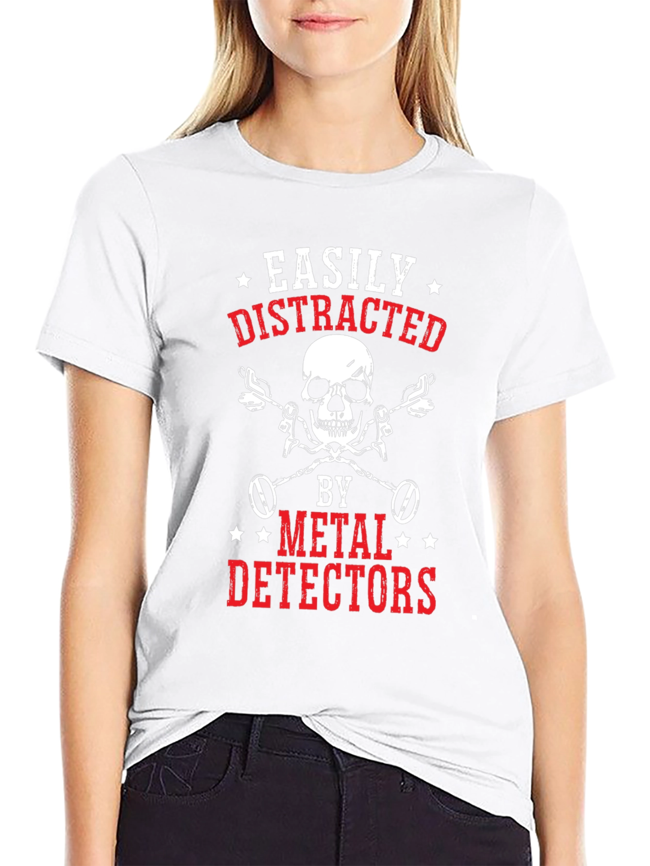 Easily Distracted by Metal Detectors T-Shirt