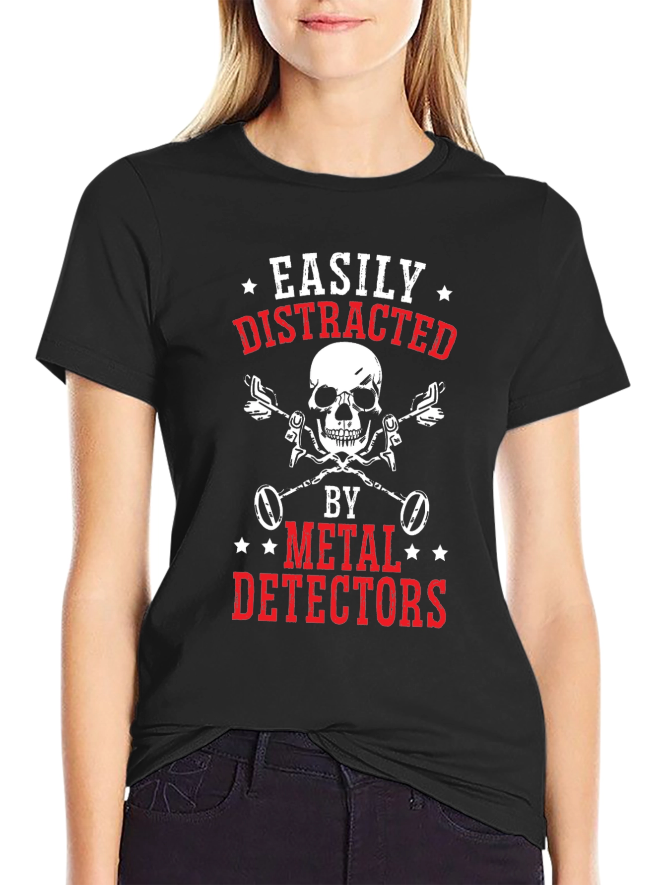 Easily Distracted by Metal Detectors T-Shirt