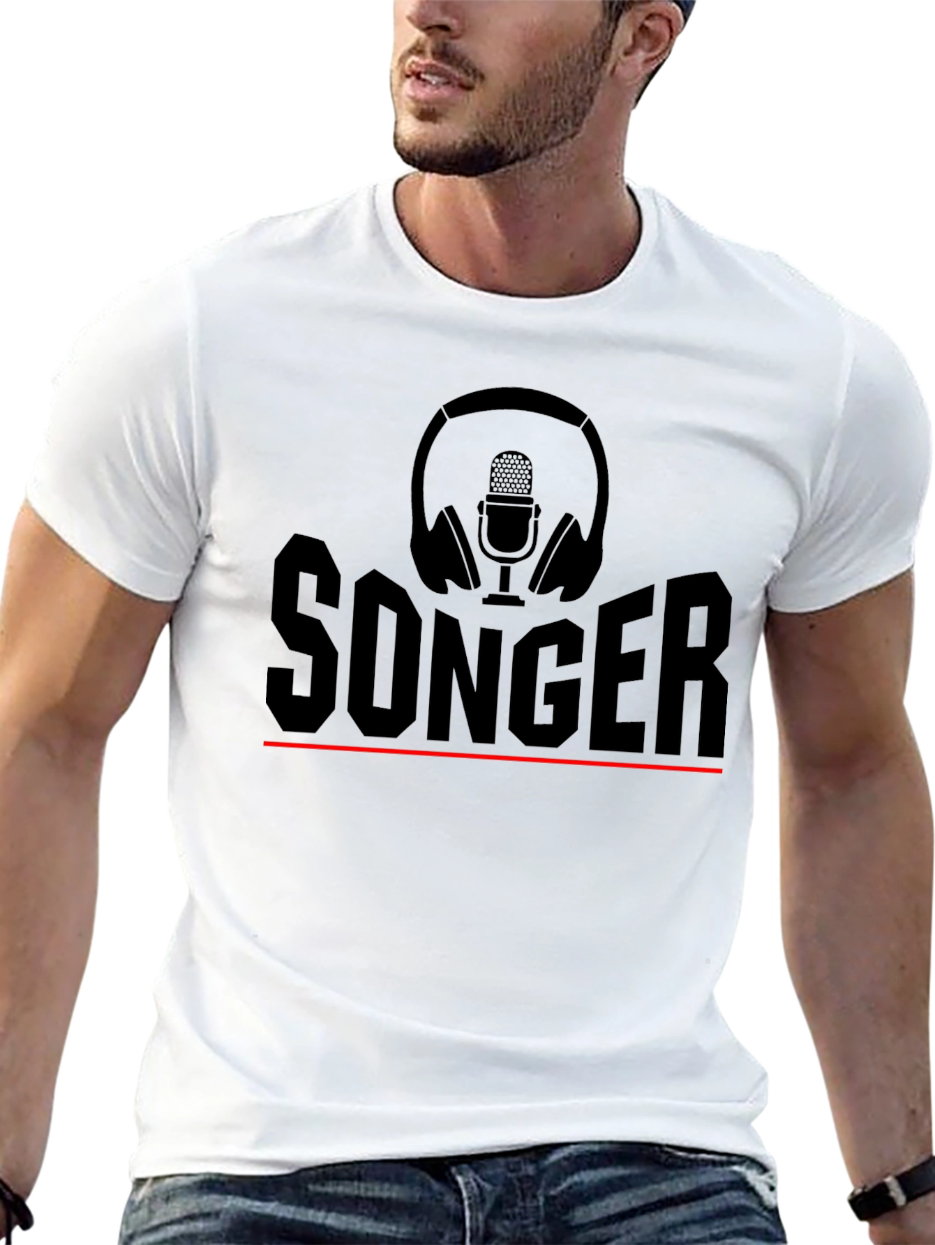 SONGER Graphic T-Shirt | Music Lover Apparel