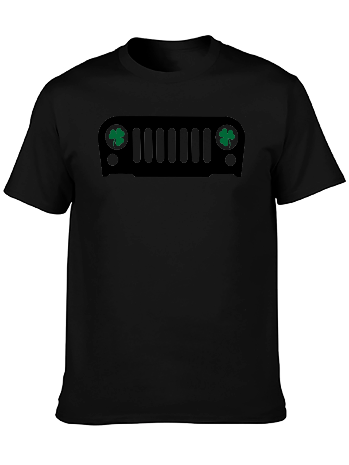 St Patricks Day Jeep Shamrock T-Shirt
