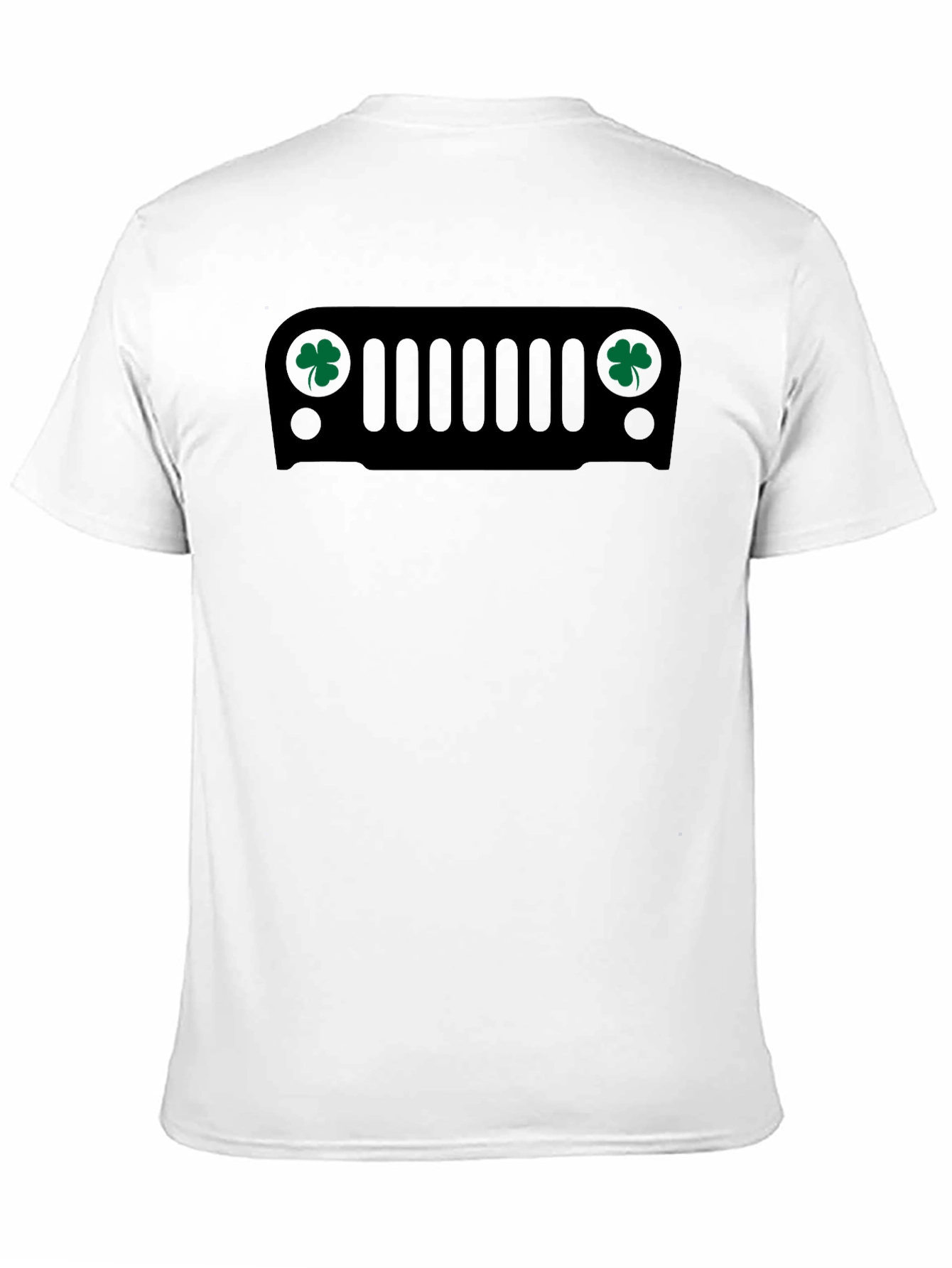 St Patricks Day Jeep Shamrock T-Shirt