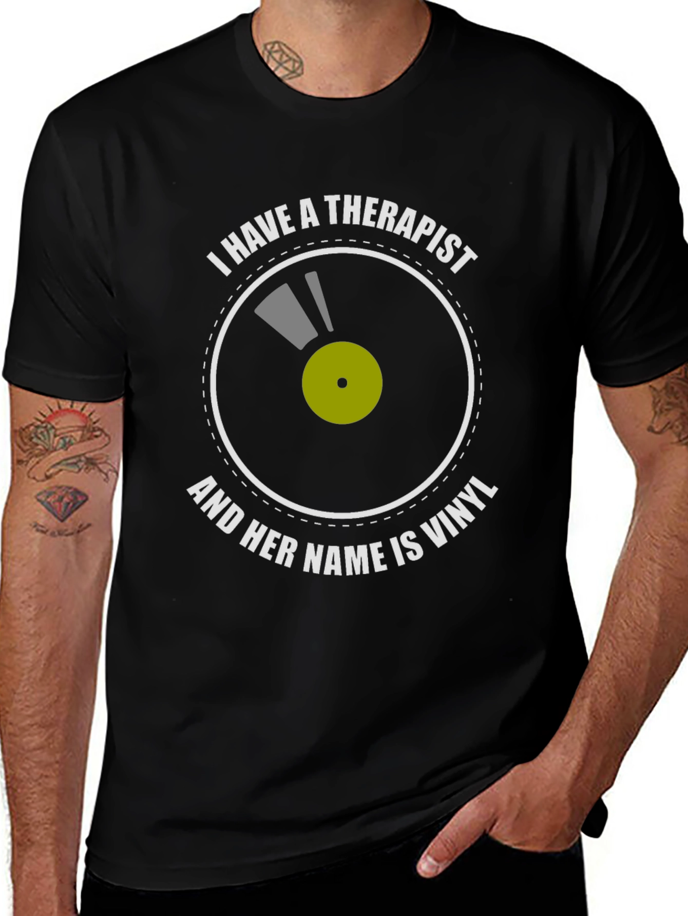 Vinyl Therapist T-Shirt