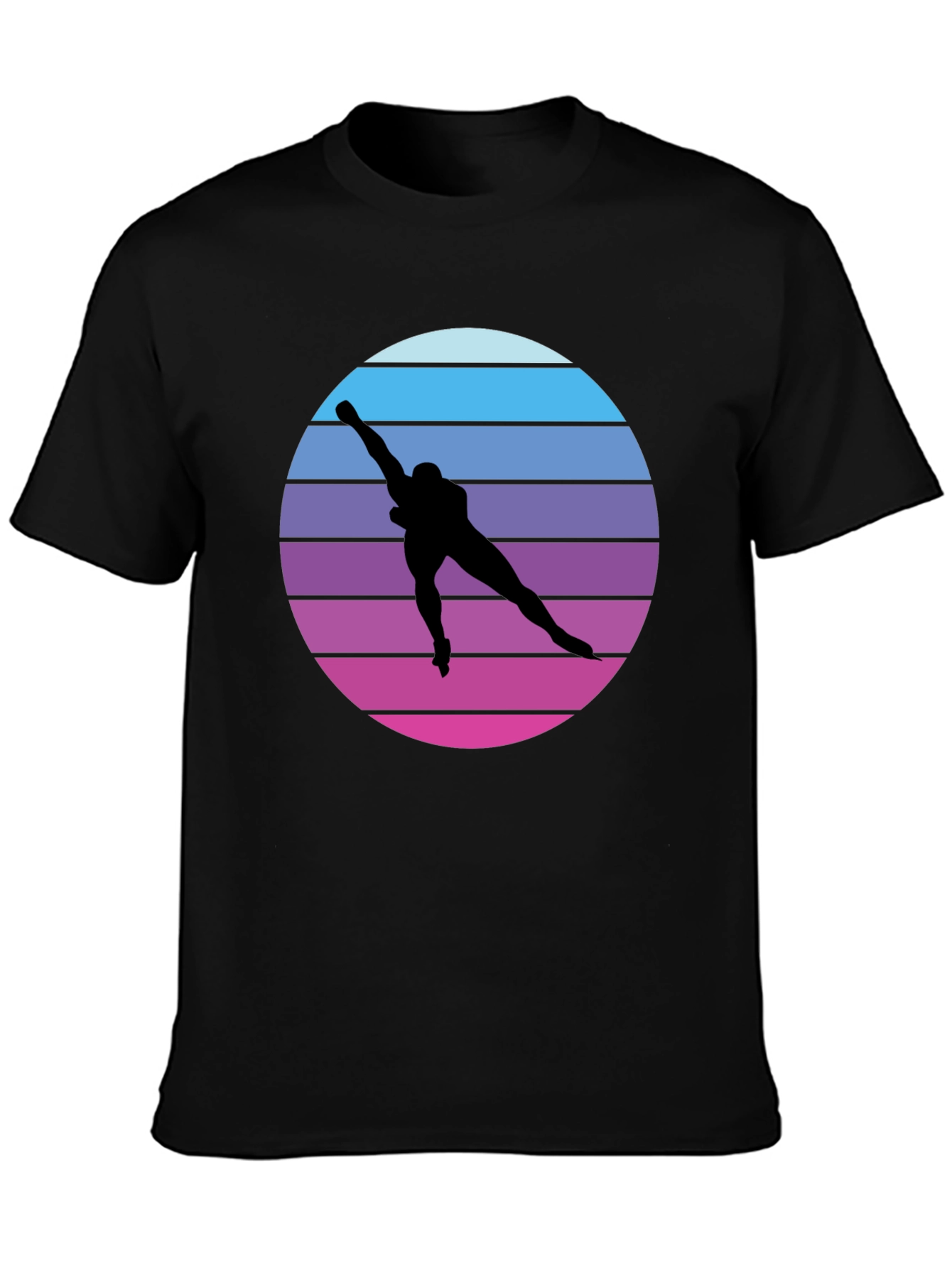 Retro Speed Skater Graphic Tee