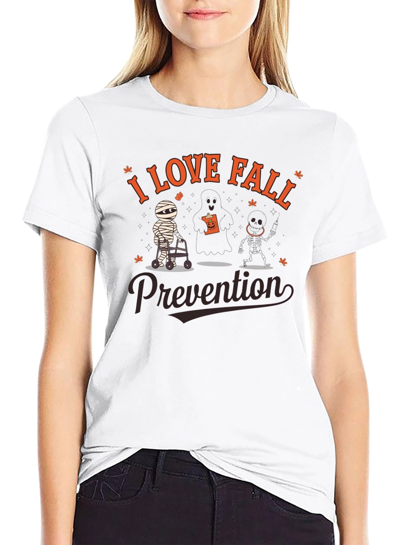 I Love Fall Prevention T-Shirt