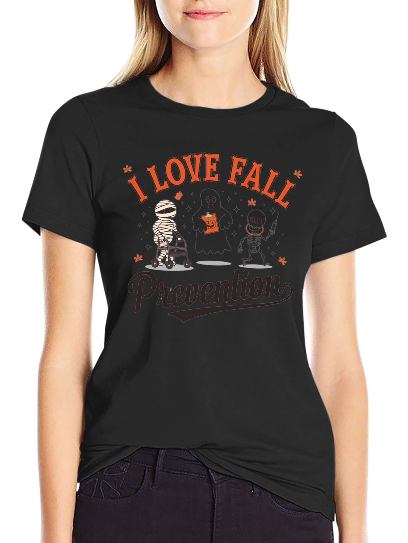 I Love Fall Prevention T-Shirt