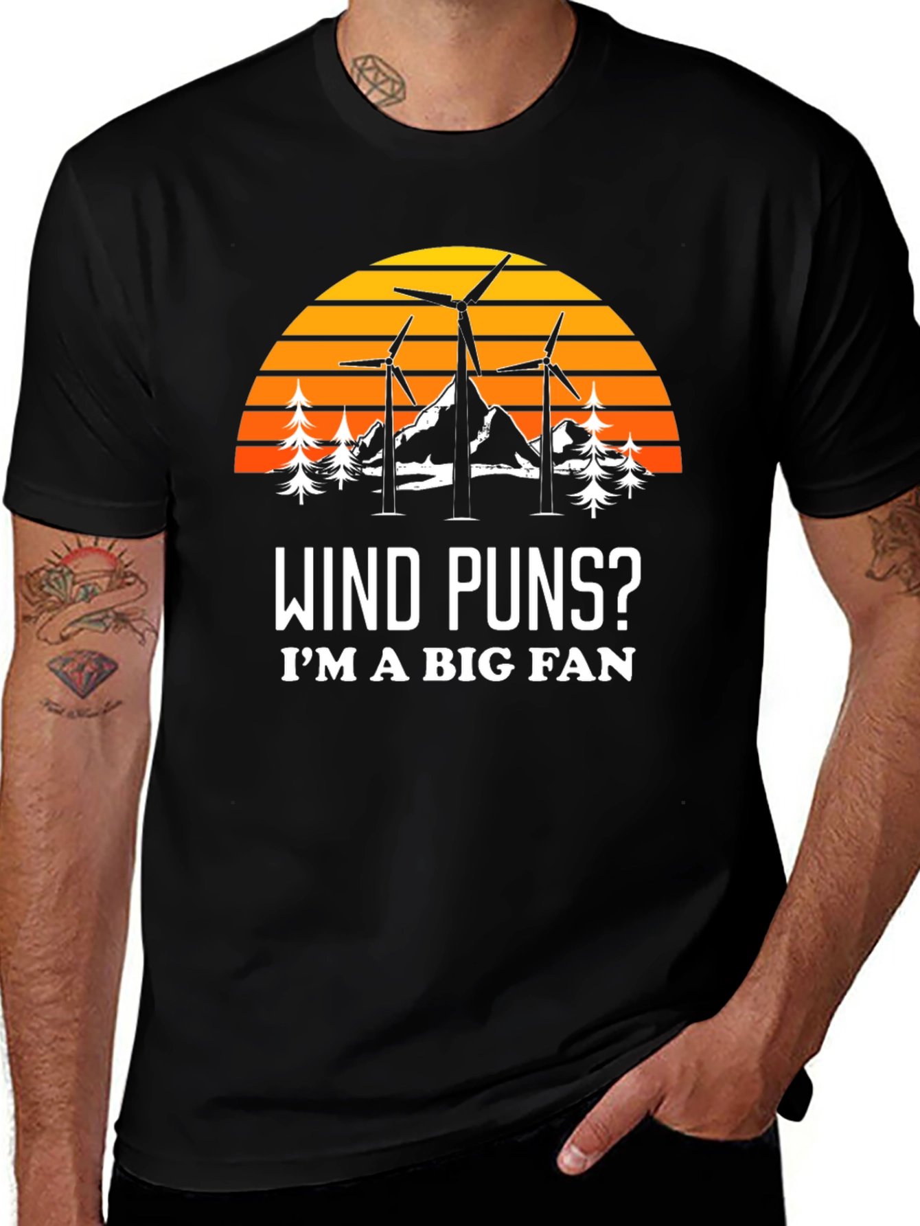 Wind Puns Funny T-Shirt