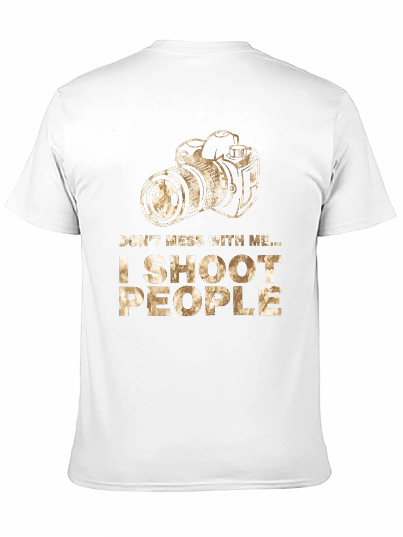 I Shoot People Camera Graphic T-Shirt