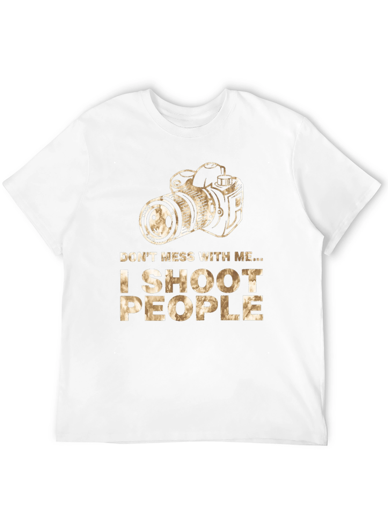 I Shoot People Camera Graphic T-Shirt