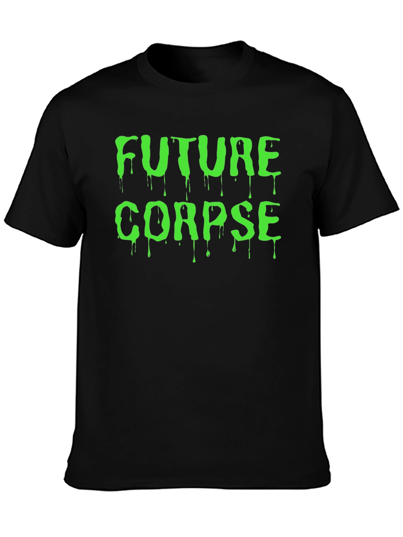 Future Corpse Black Graphic T-Shirt