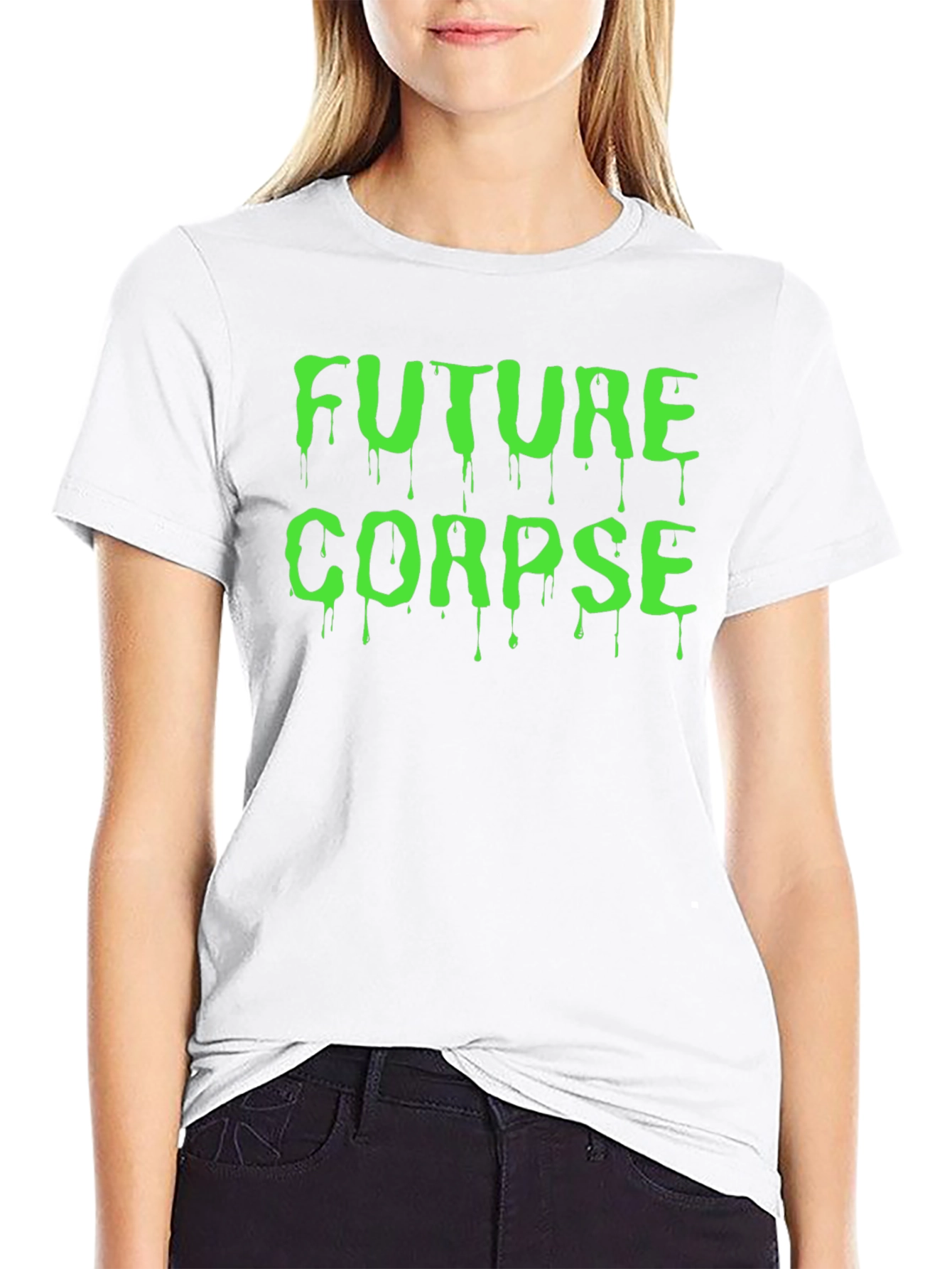 Future Corpse Black Graphic T-Shirt