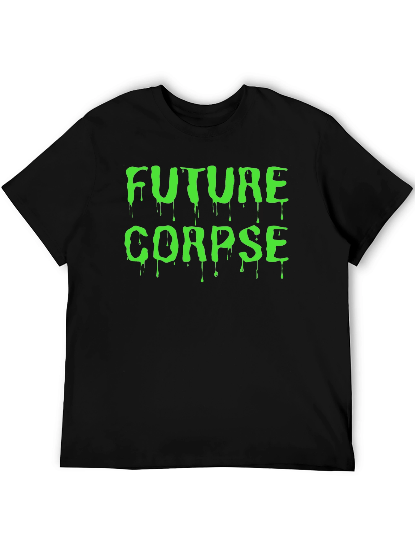 Future Corpse Black Graphic T-Shirt