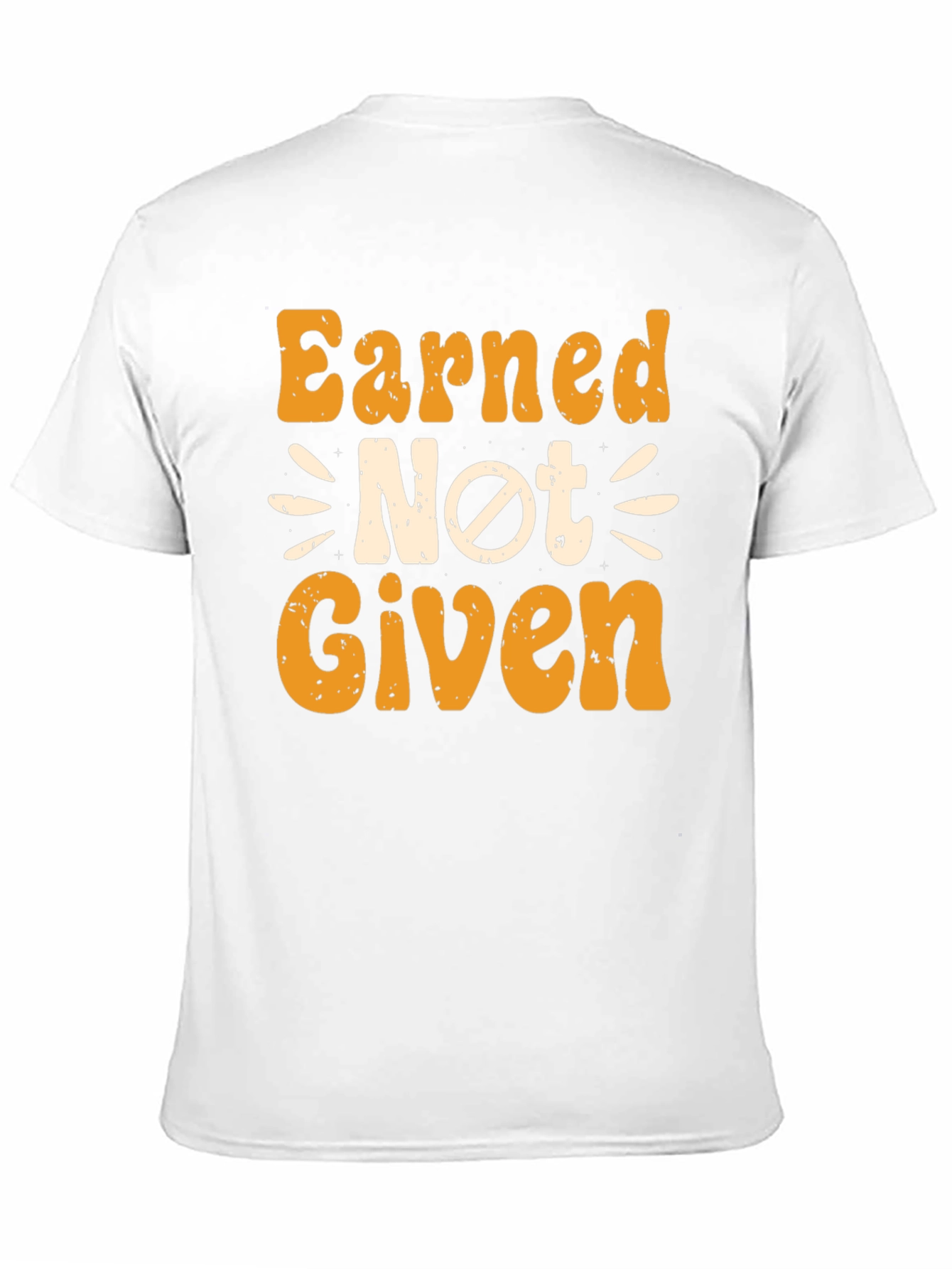 Earned Not Given Graphic Tee - Black