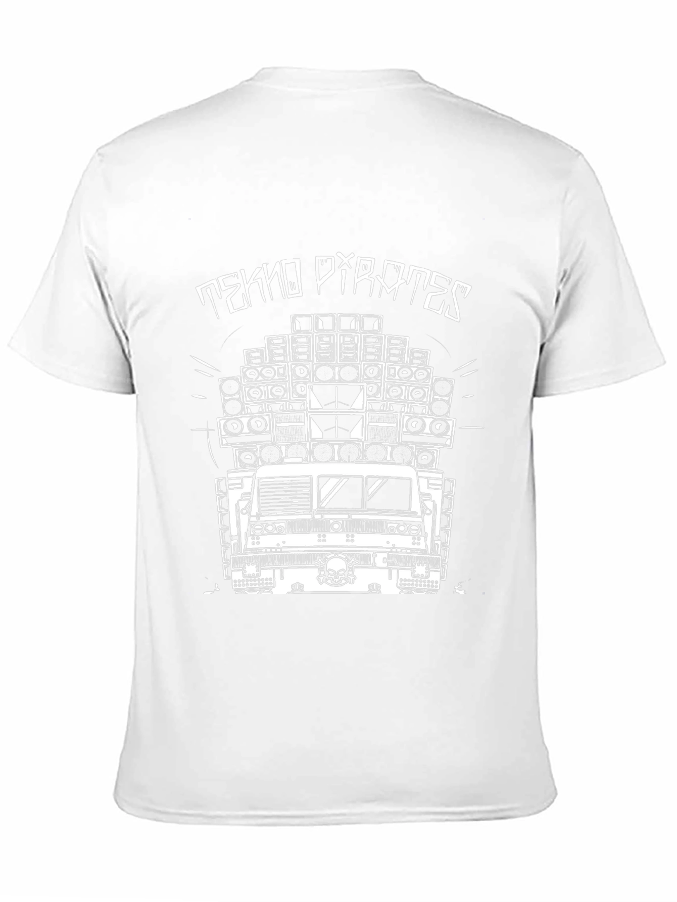 Tekno Pirates Truck T-Shirt - Black Graphic Tee