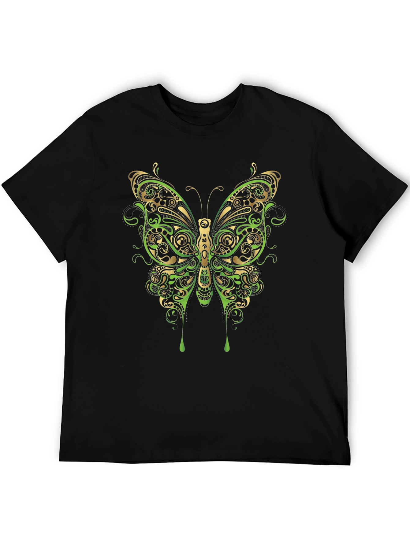 Butterfly Graphic Tee - Black