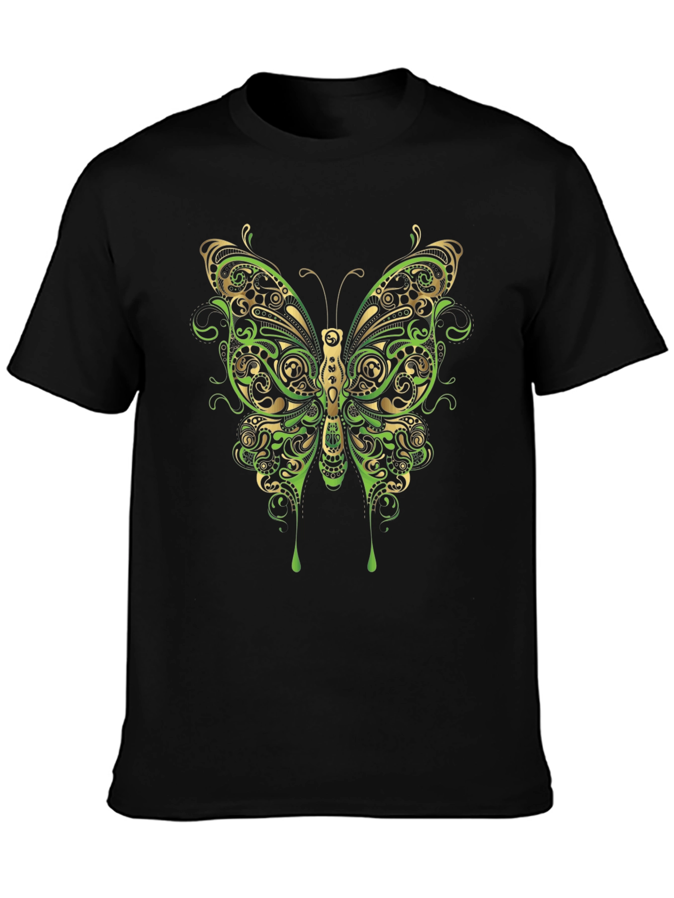 Butterfly Graphic Tee - Black