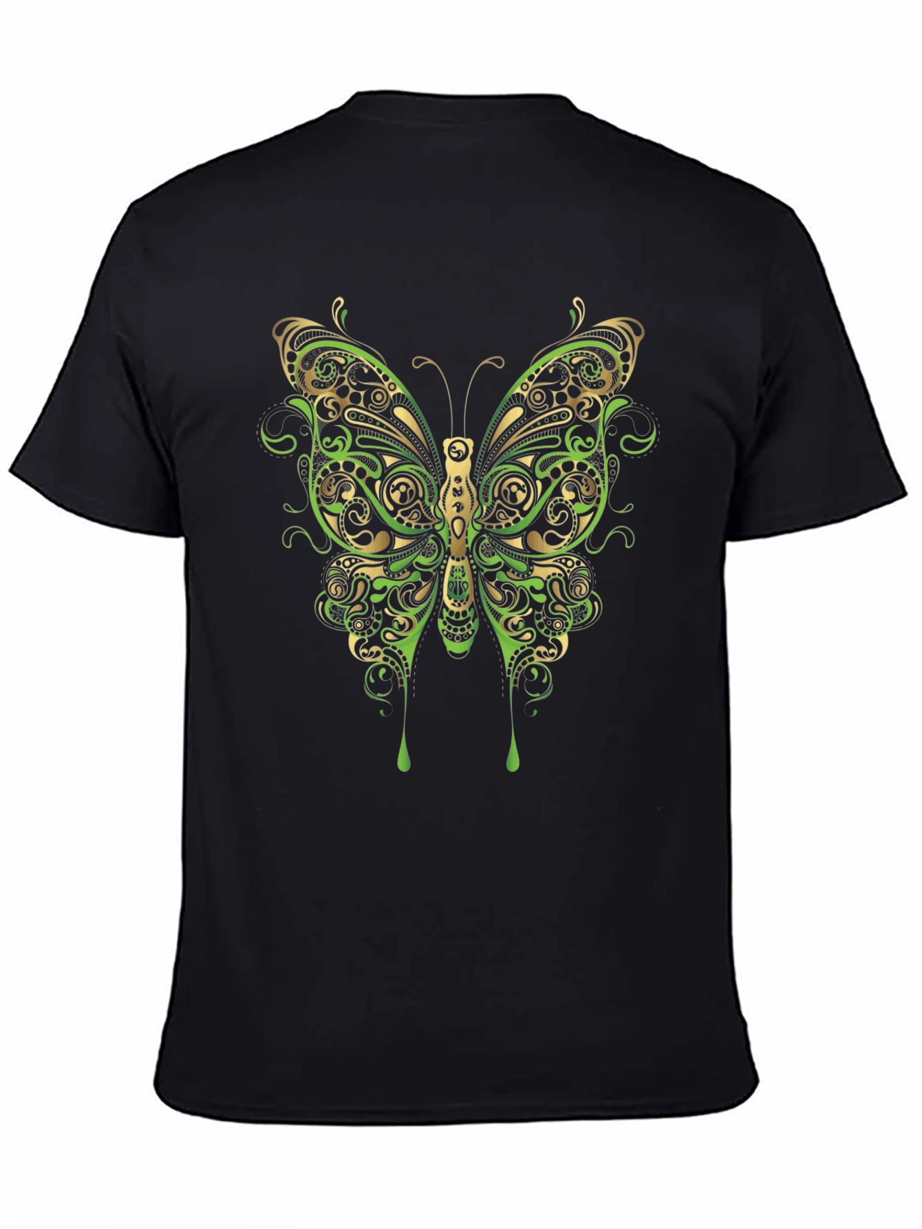 Butterfly Graphic Tee - Black