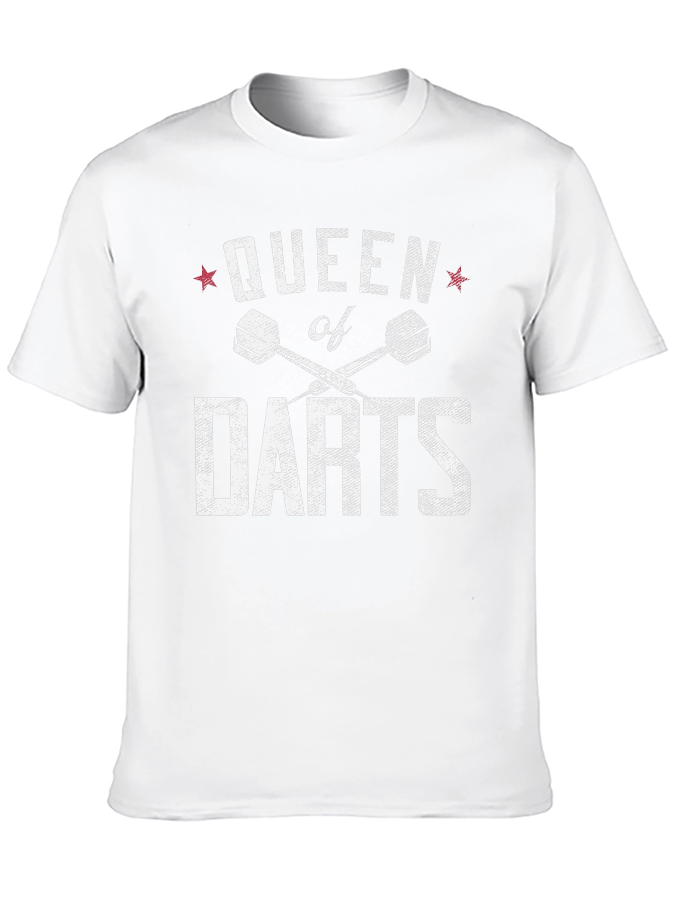 Queen of Darts Graphic T-Shirt - Black