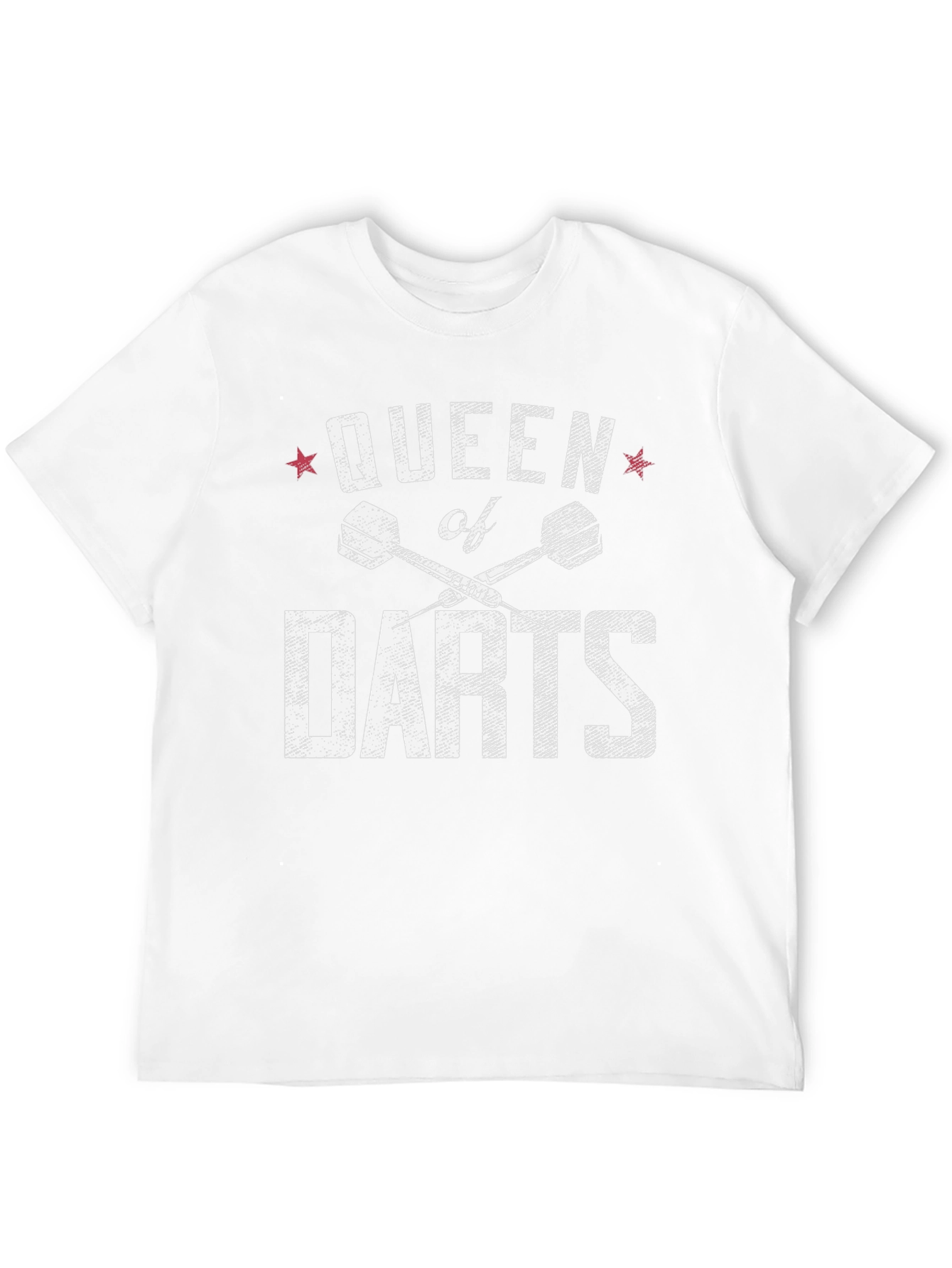 Queen of Darts Graphic T-Shirt - Black