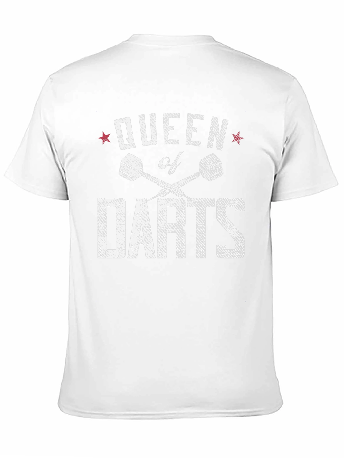 Queen of Darts Graphic T-Shirt - Black