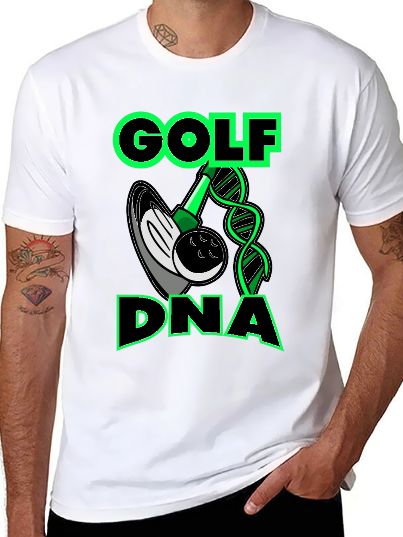 Golf DNA T-Shirt - Golfers Passion