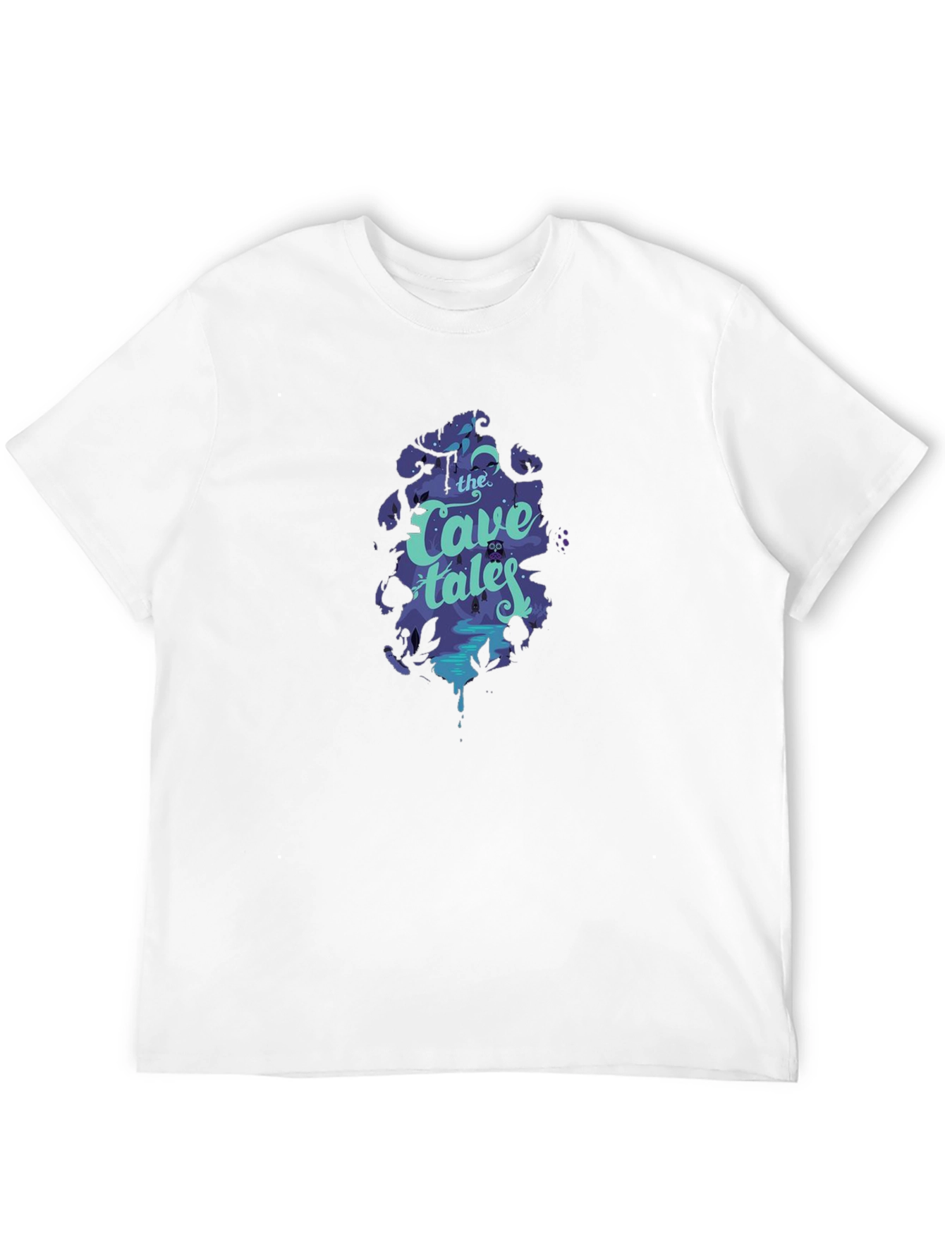 The Cave Tales Graphic Black T-Shirt