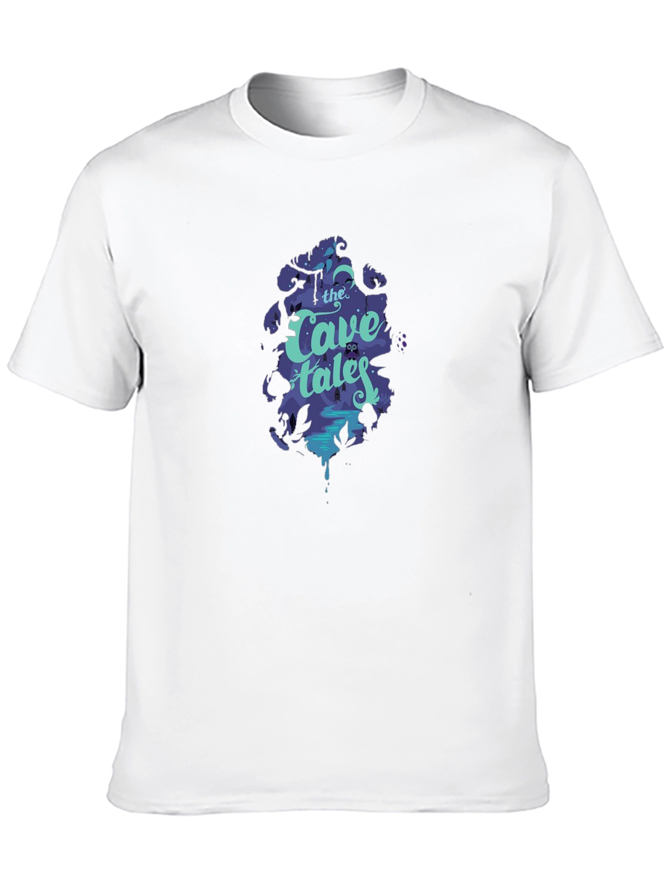 The Cave Tales Graphic Black T-Shirt