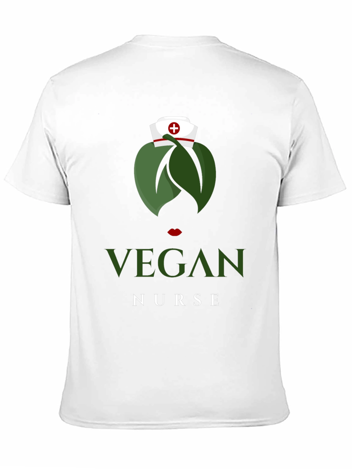 Vegan Nurse T-Shirt - Unique Graphic Tee