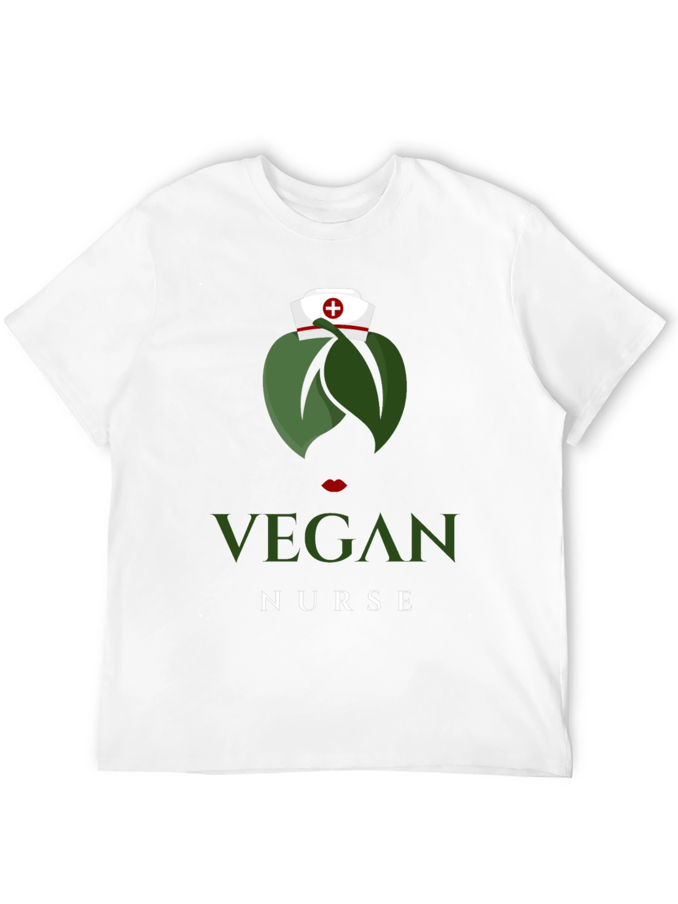 Vegan Nurse T-Shirt - Unique Graphic Tee